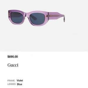 Gucci authentic sunglasses | paid 800$ | used few times | amazing style